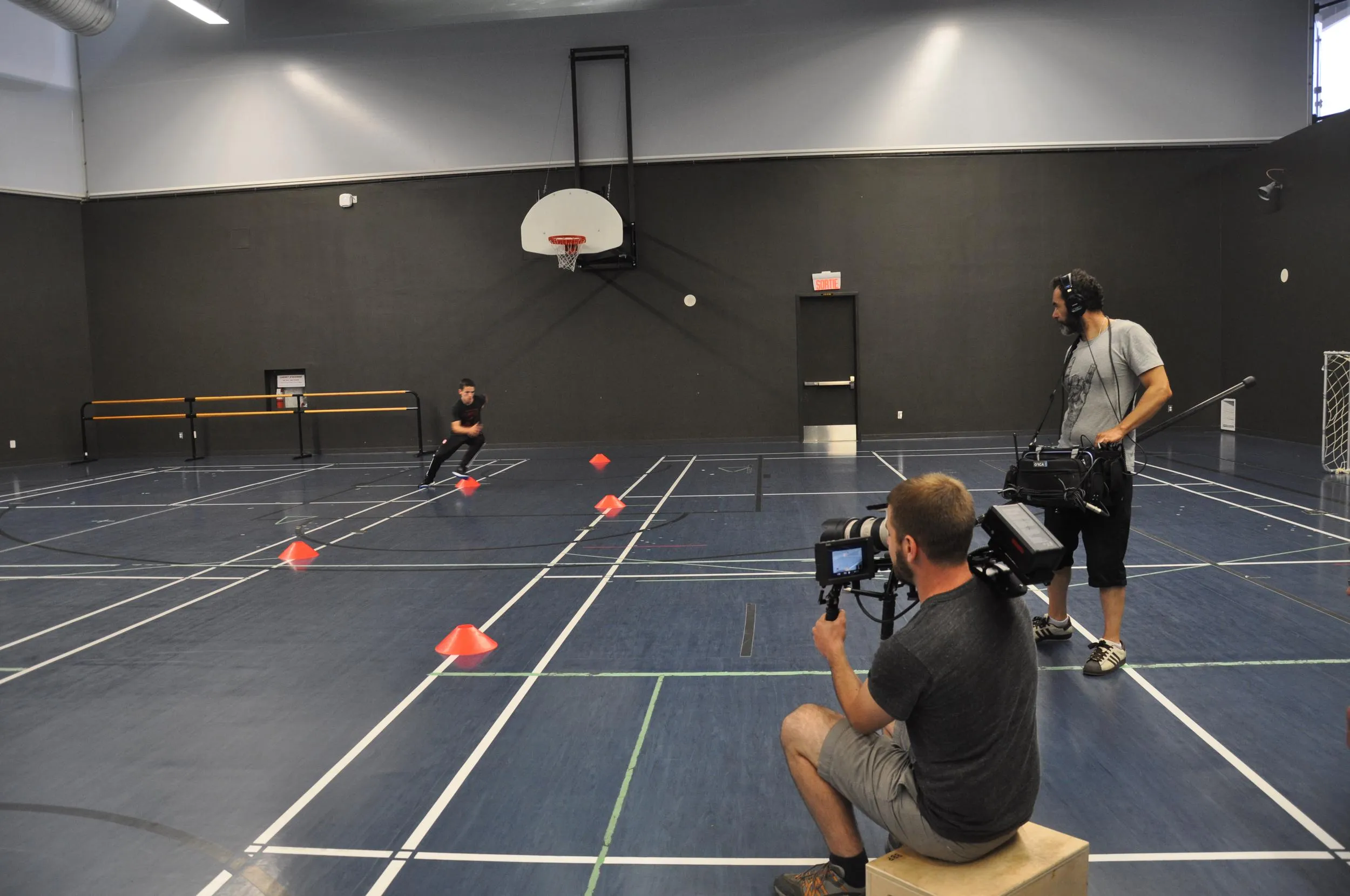 Sports Experts — Jeux du Québec 2016 campaign, athlete in action