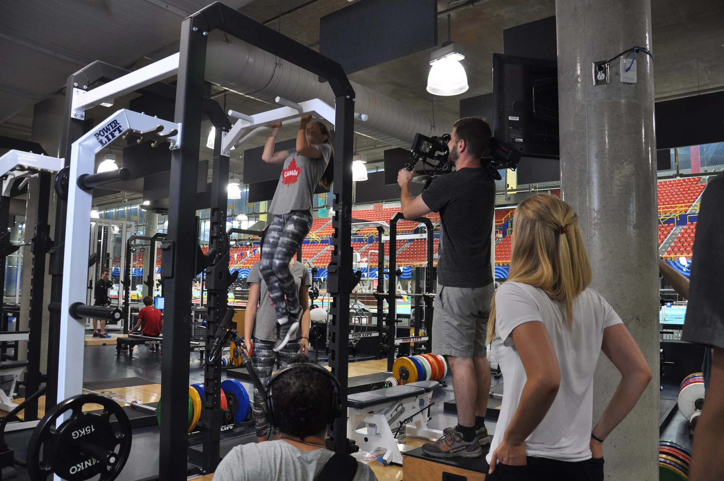 Sports Experts — Jeux du Québec 2016 campaign, basketball court