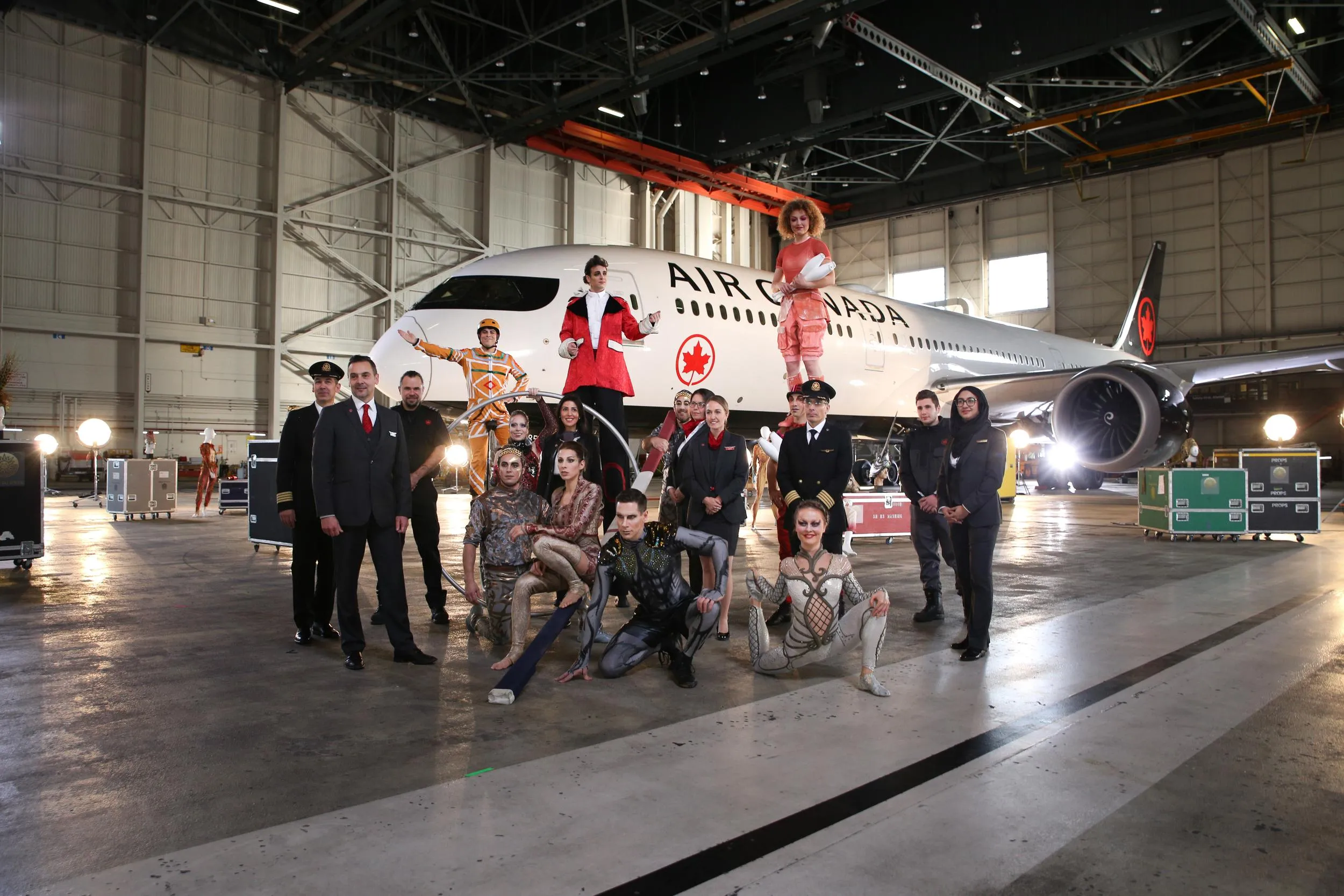 Behind the Scenes: Air Canada x Cirque du Soleil