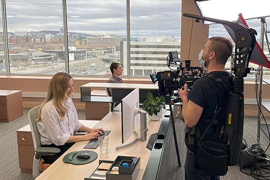 mthree Montreal campaign — on location