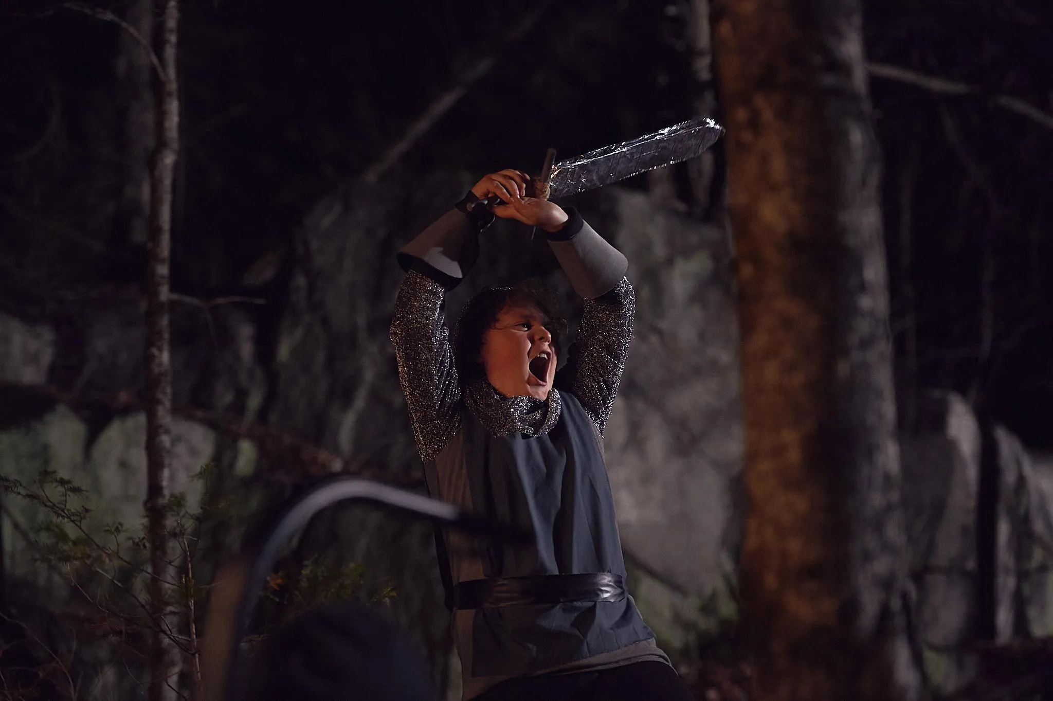 Fantasy music video production still