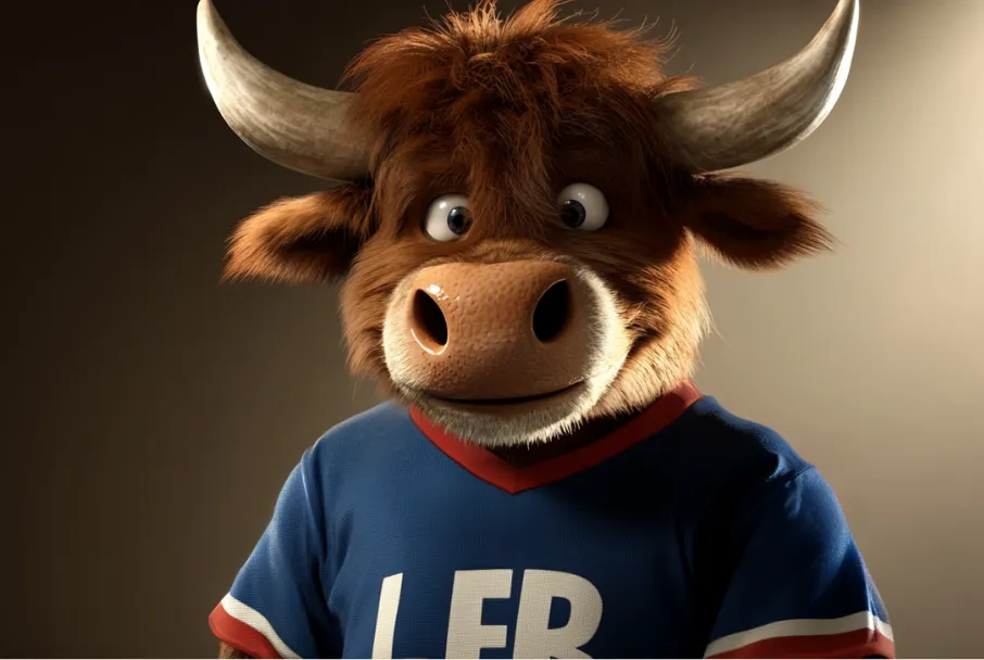 Première publicité télévisée avec joueur LNH et vache IA — Black Box Productions