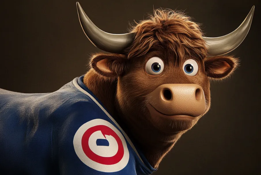 Première publicité télévisée avec joueur LNH et vache IA — Black Box Productions