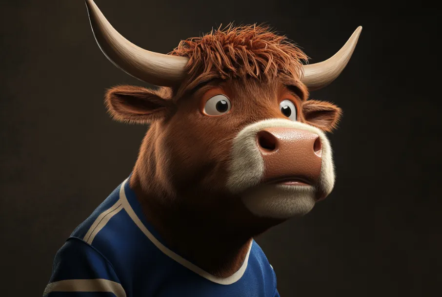 Première publicité télévisée avec joueur LNH et vache IA — Black Box Productions
