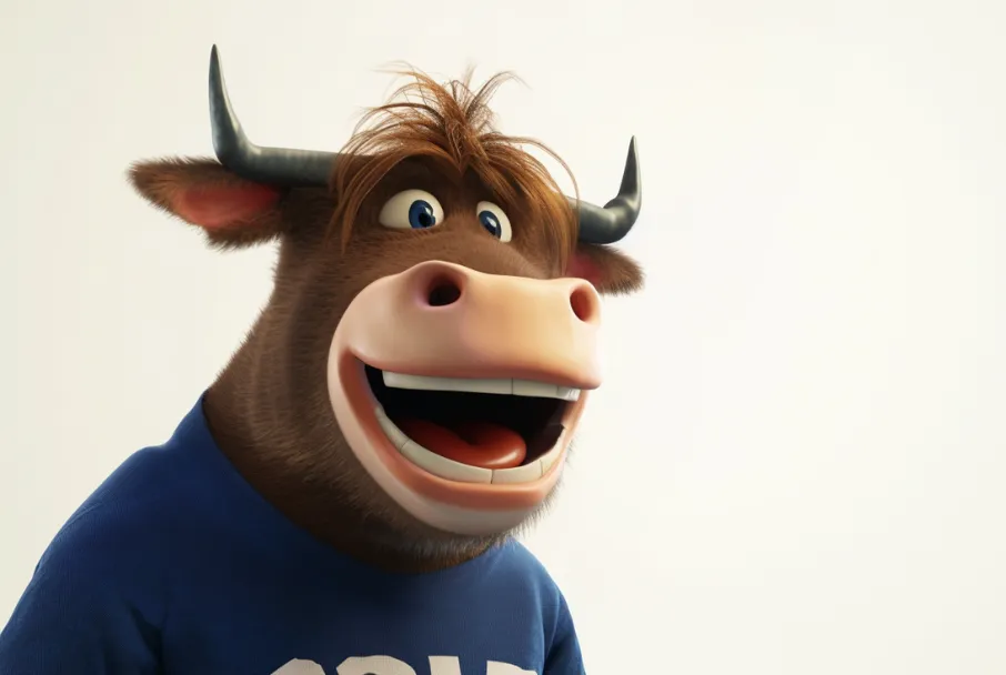 Première publicité télévisée avec joueur LNH et vache IA — Black Box Productions