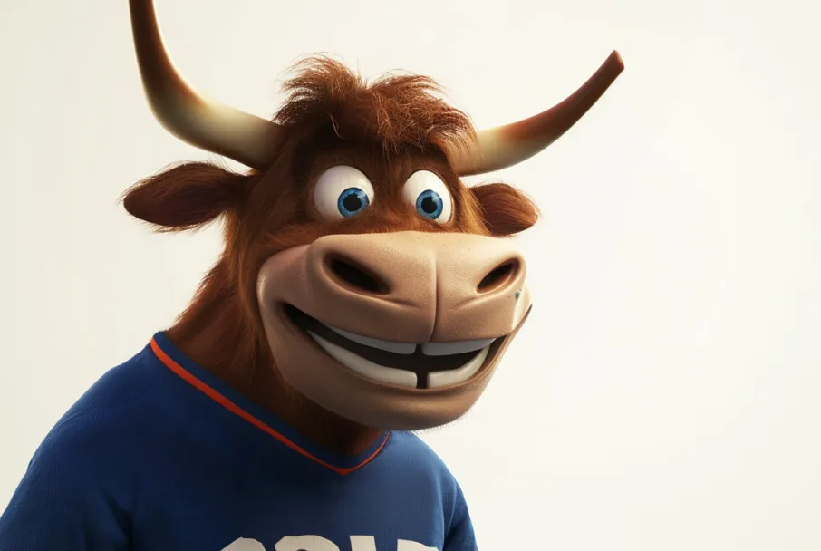Première publicité télévisée avec joueur LNH et vache IA — Black Box Productions