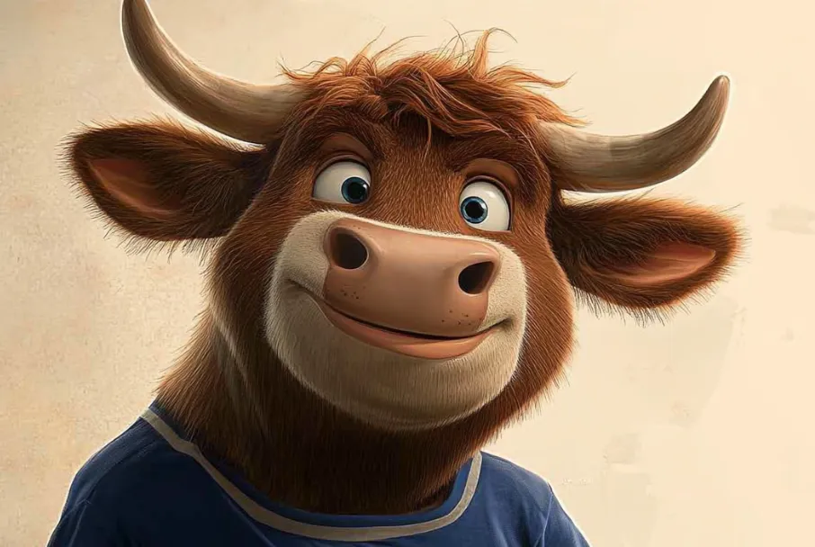 Première publicité télévisée avec joueur LNH et vache IA — Black Box Productions