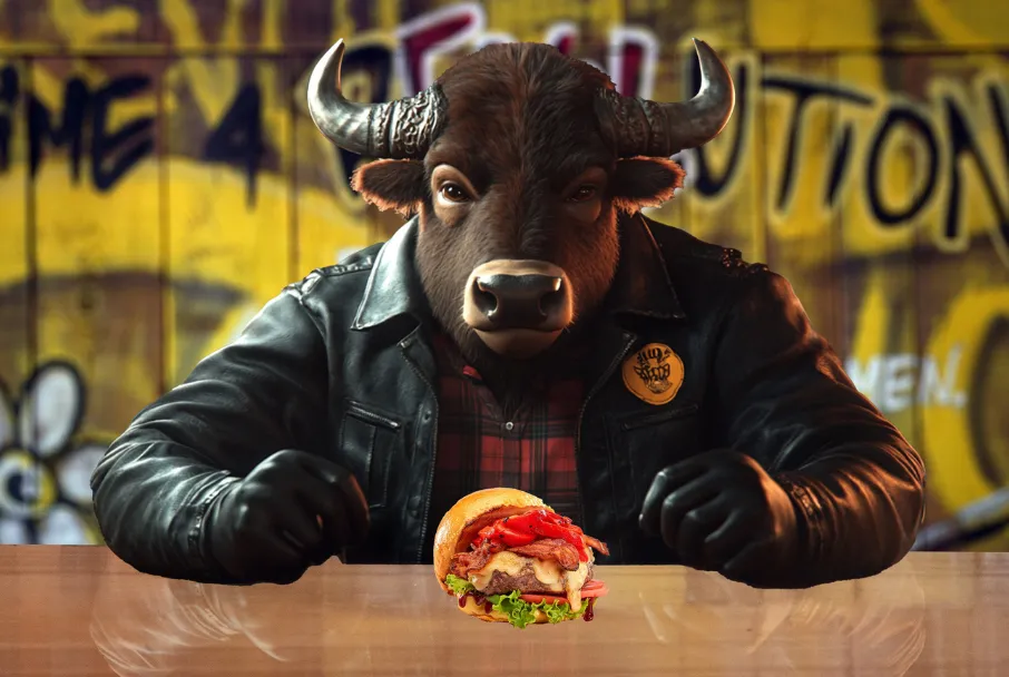Première publicité télévisée avec joueur LNH et vache IA — Black Box Productions
