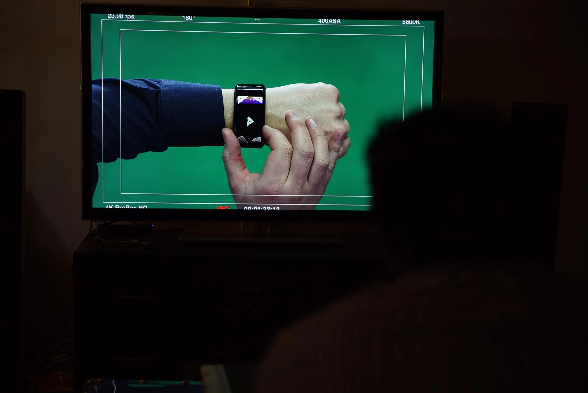 Neptune Duo — green screen setup