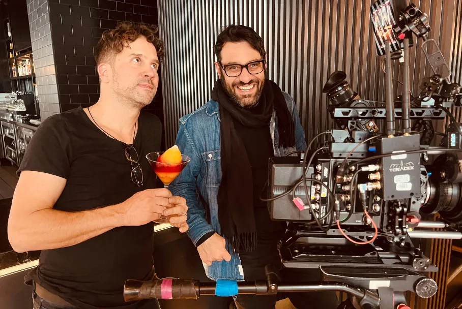 Restaurant TV commercial cinematography