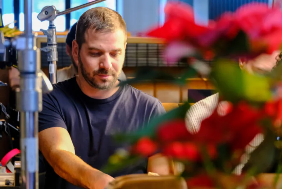 Milestones TV ad production still