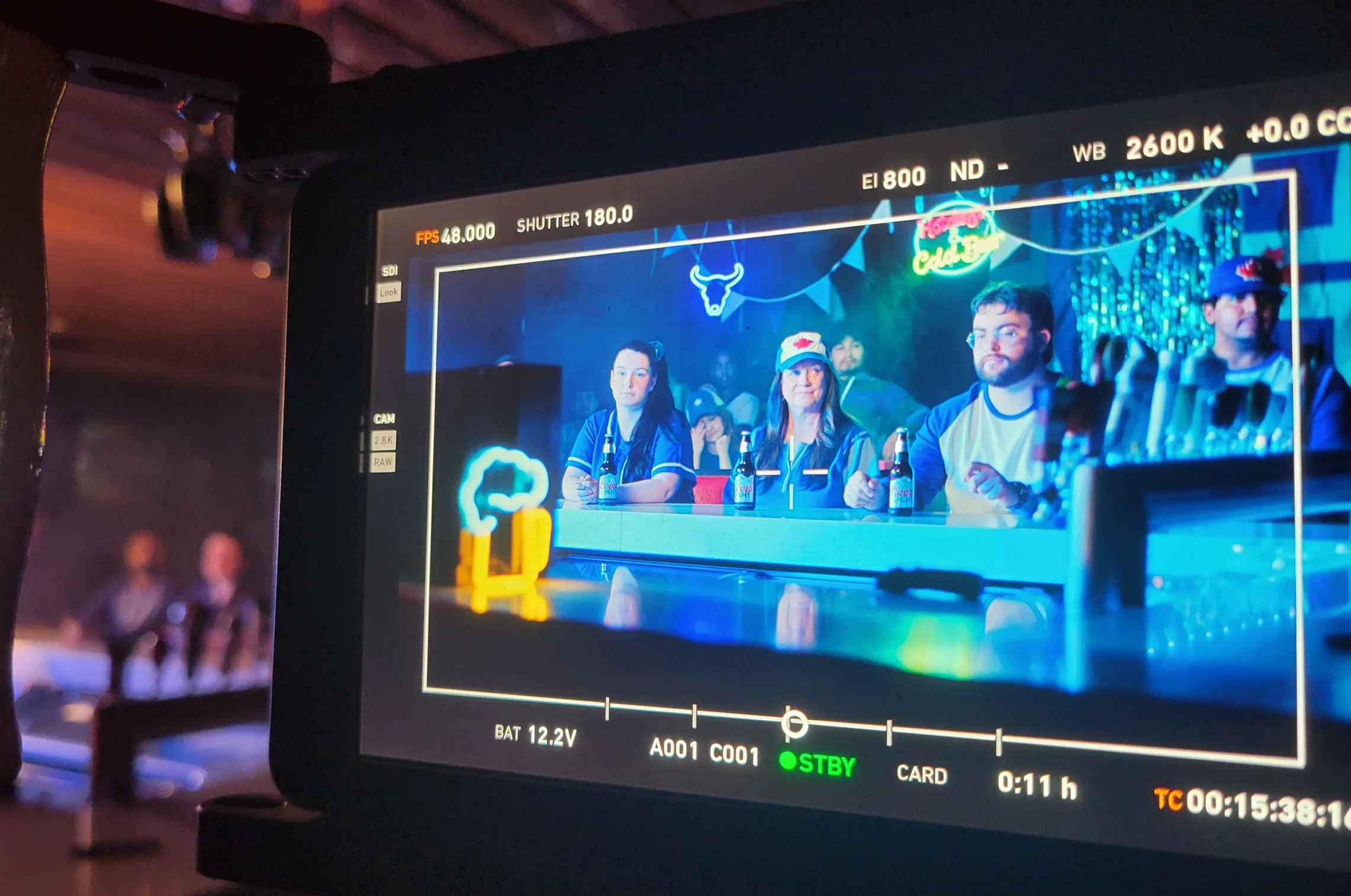 Shoeless Joe's 40th — food close-up shot