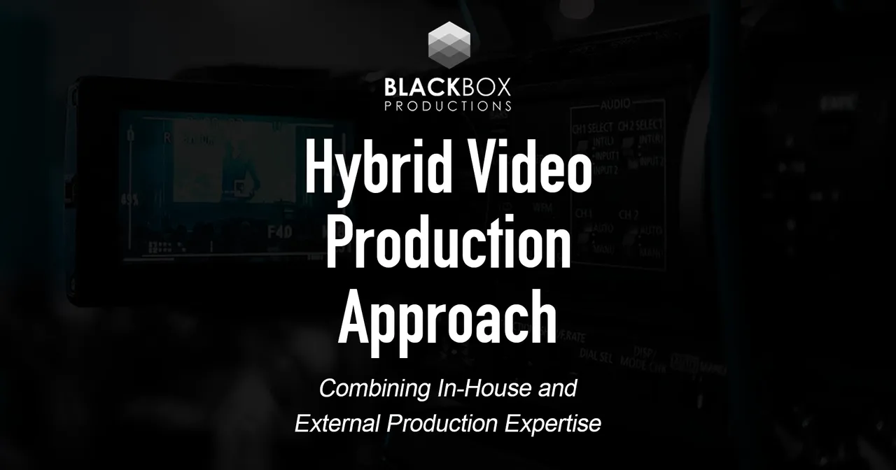The Hybrid Video Production Approach: When In-House Meets Professional